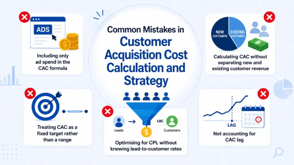 Common Mistakes in Customer Acquisition Cost Calculation and Strategy