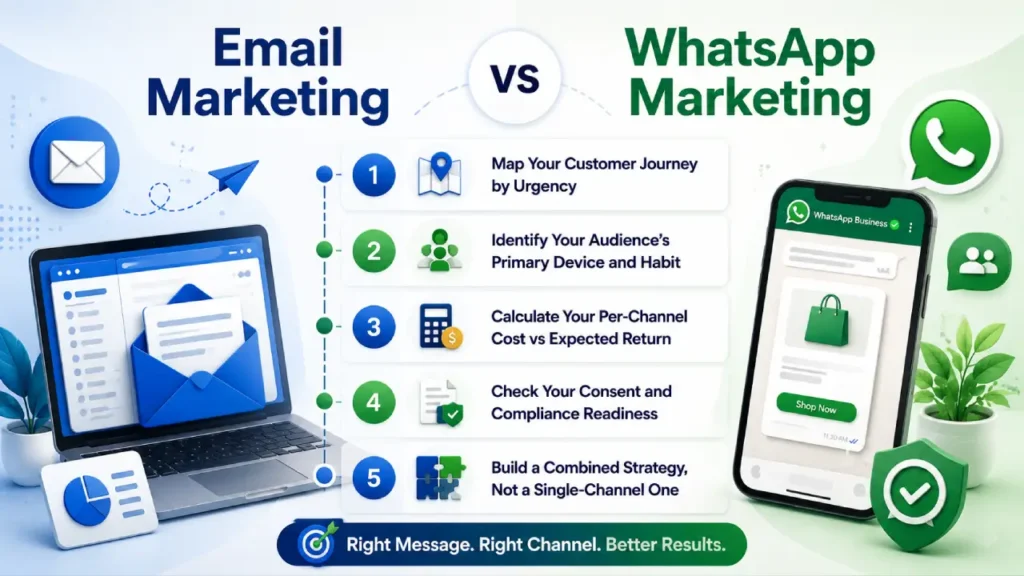 Email Marketing vs WhatsApp Marketing for Your Business