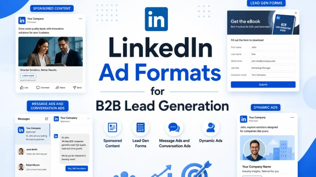 LinkedIn Ad Formats for B2B Lead Generation