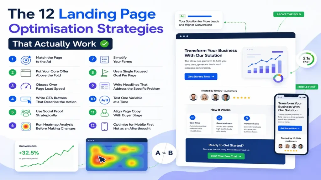 The 12 Landing Page Optimisation Strategies