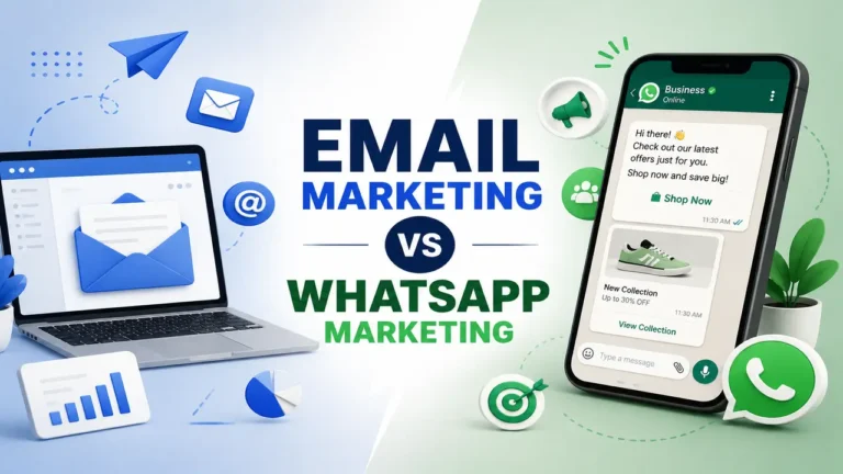 email marketing vs WhatsApp marketing