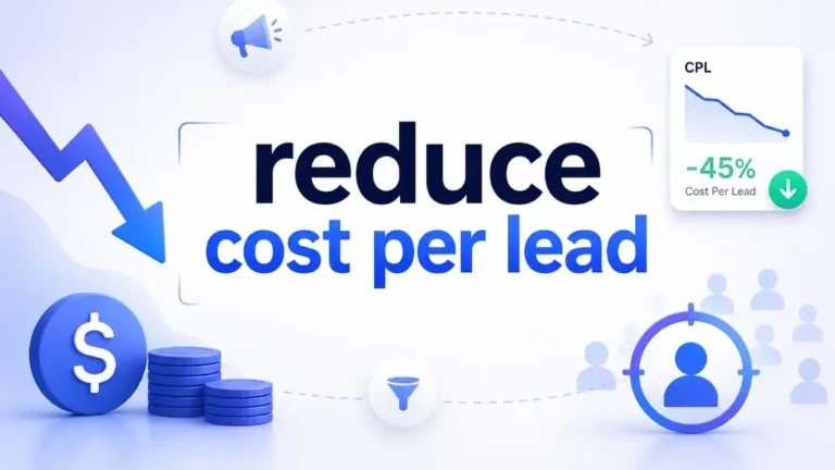 reduce cost per lead