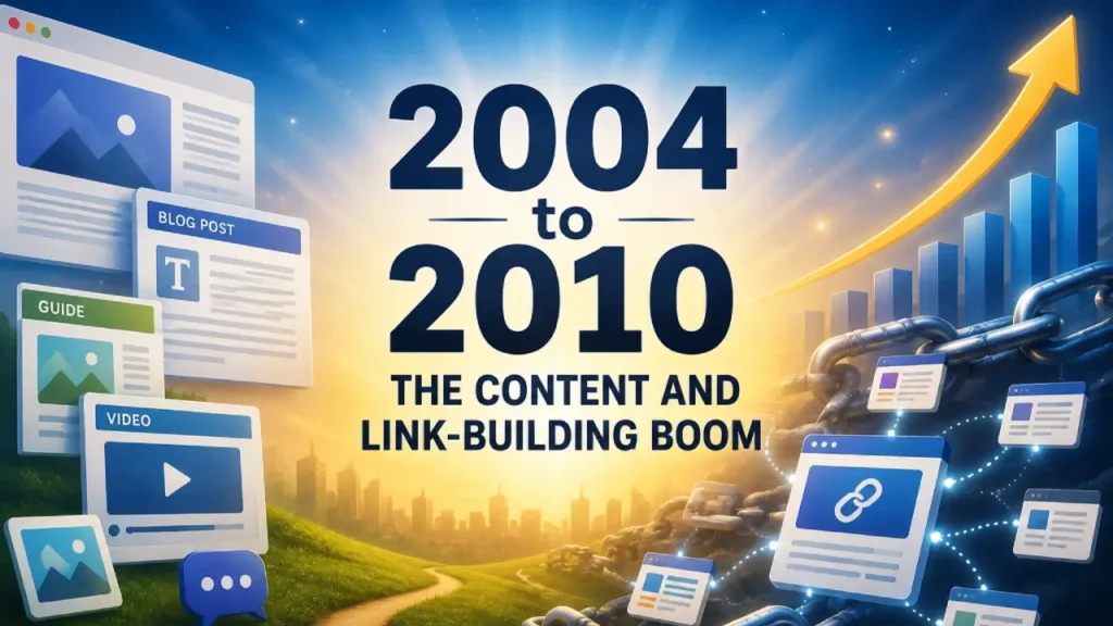 2004 to 2010: The Content and Link-Building Boom