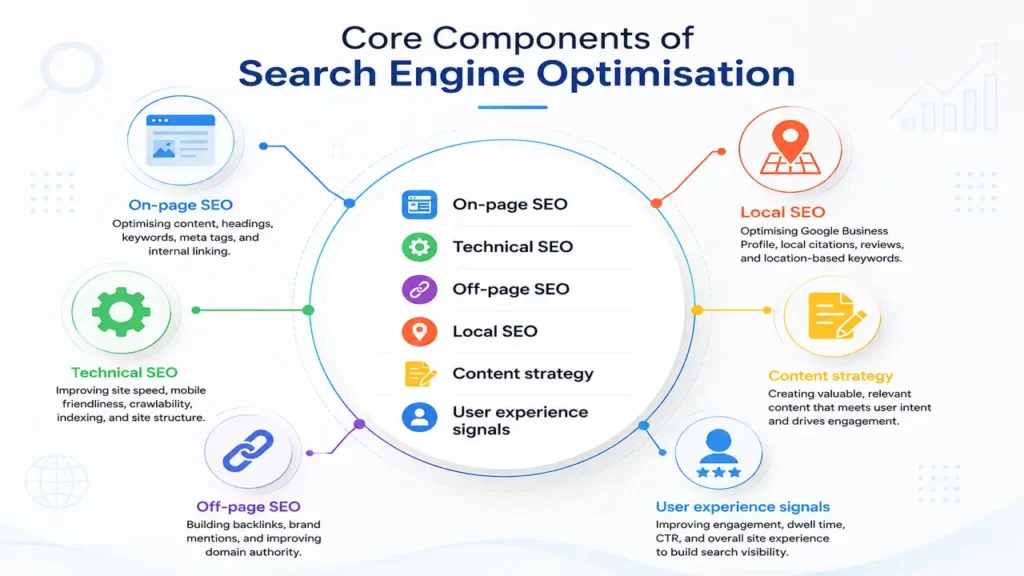 Core Components of Search Engine Optimisation